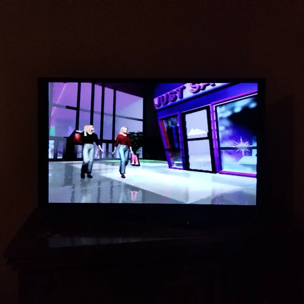 Mary Kate Ashley Magical Mystery Mall Black PS1 Sony Playstation